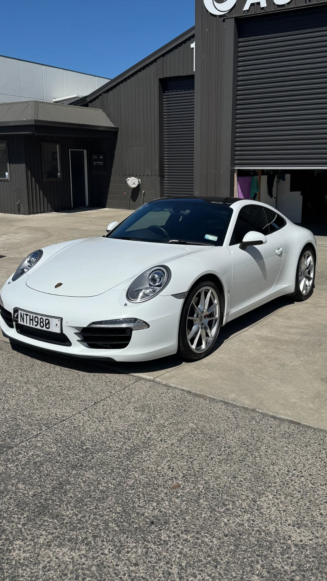 Porsche ceramic coating Tauranga